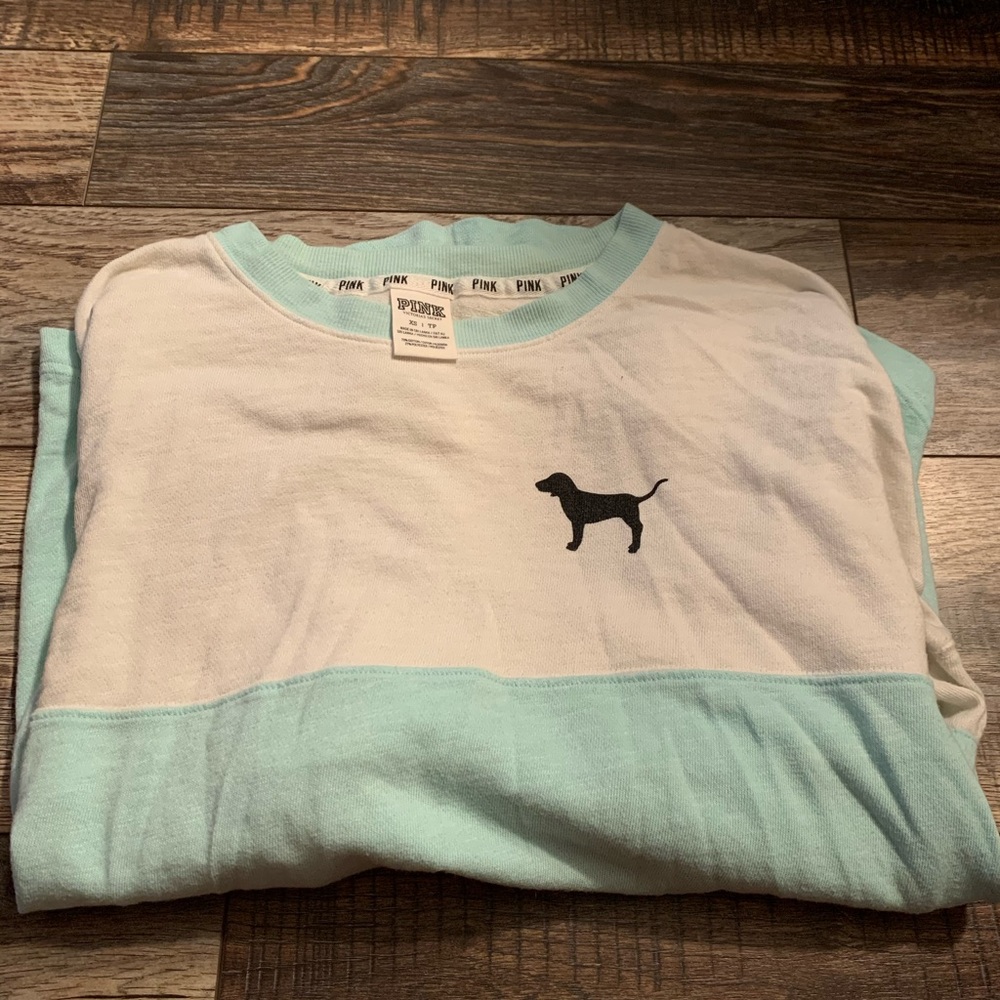 Pink crew neck